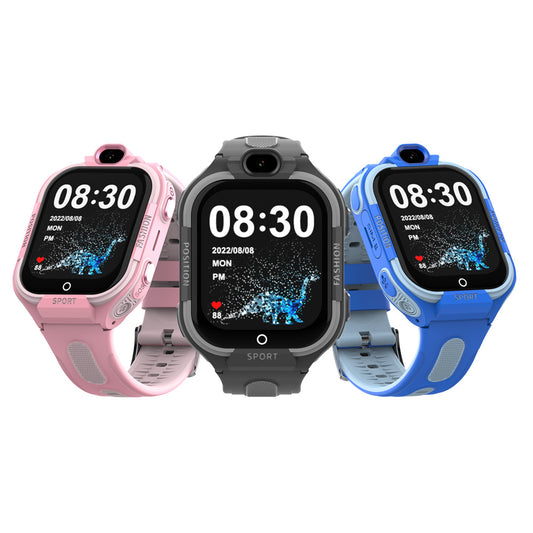 DF99 Kids Smartwatch – 4G SIM GPS LBS WiFi Positioning GEO Fence Children Safety Watch.