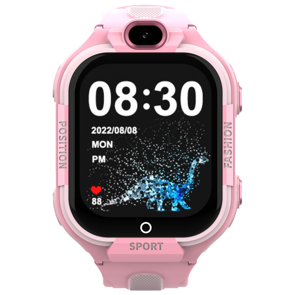 DF99 Kids Smart Watch Box Contents – Watch Charging Cable Manual 4G GPS SOS Children.