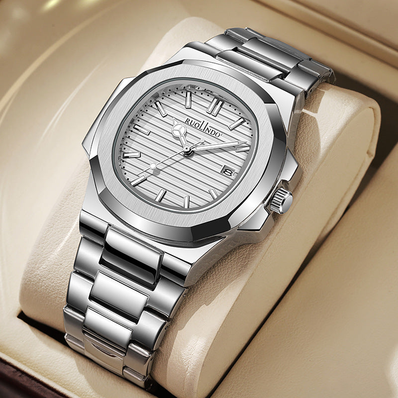 RUOLINDO 20 Colors Men's Watch Double Calendar Gift Idea Luxury Style.