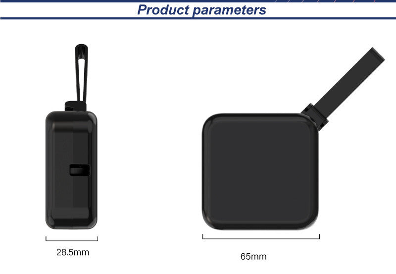 Telescopic Data Cable, One To Three 1.5m Meters, With Makeup Mirror Basket
