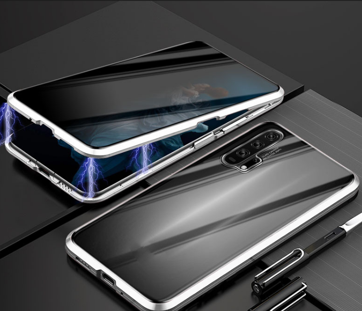 IPhone Case Anti-peep Magnetic Protective Shell Magnetic Privacy Glass Case For Phone