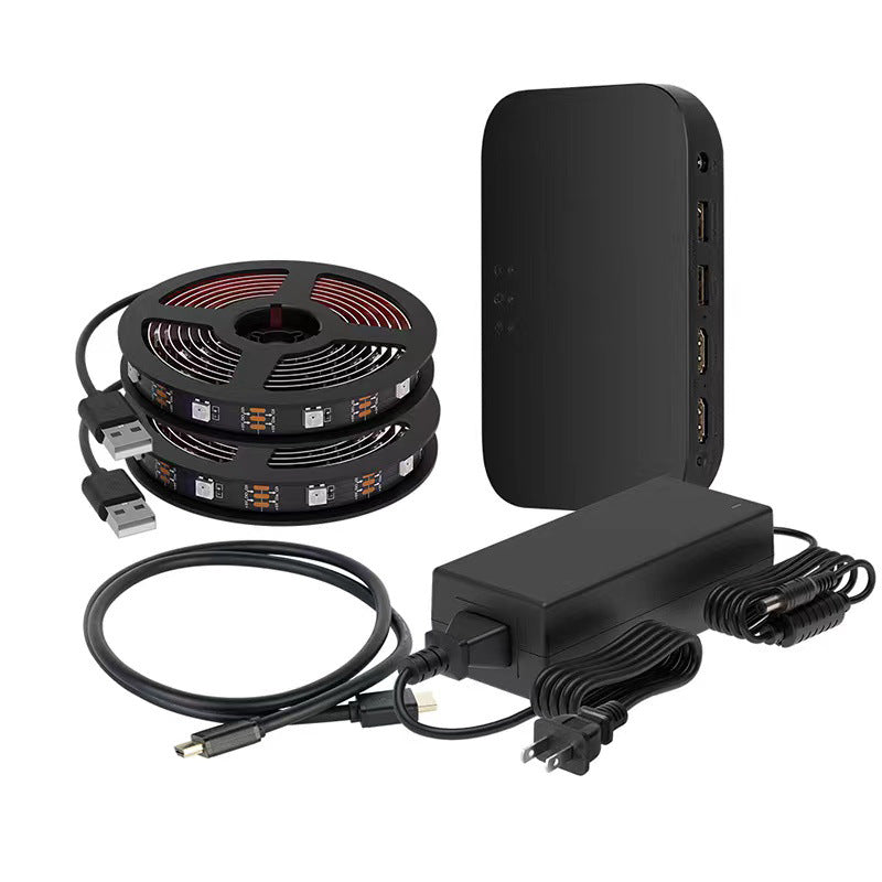 Tuya Smart APP Voice Control HD HDMI TV Screen Synchronized Atmosphere Light