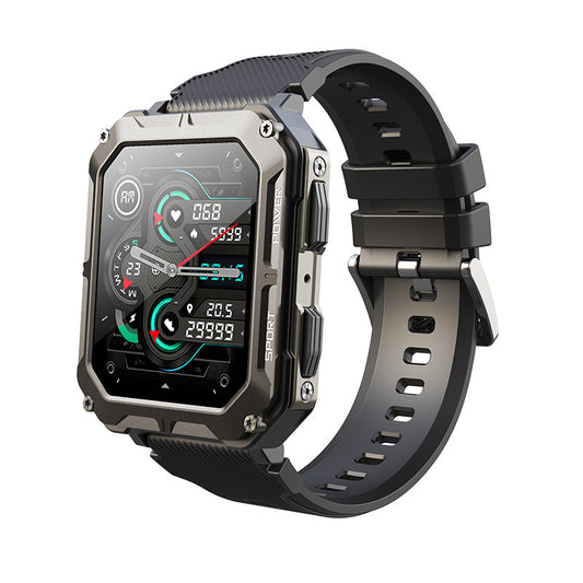 Fitness tracker smartwatch with Bluetooth calling and heart rate monitor