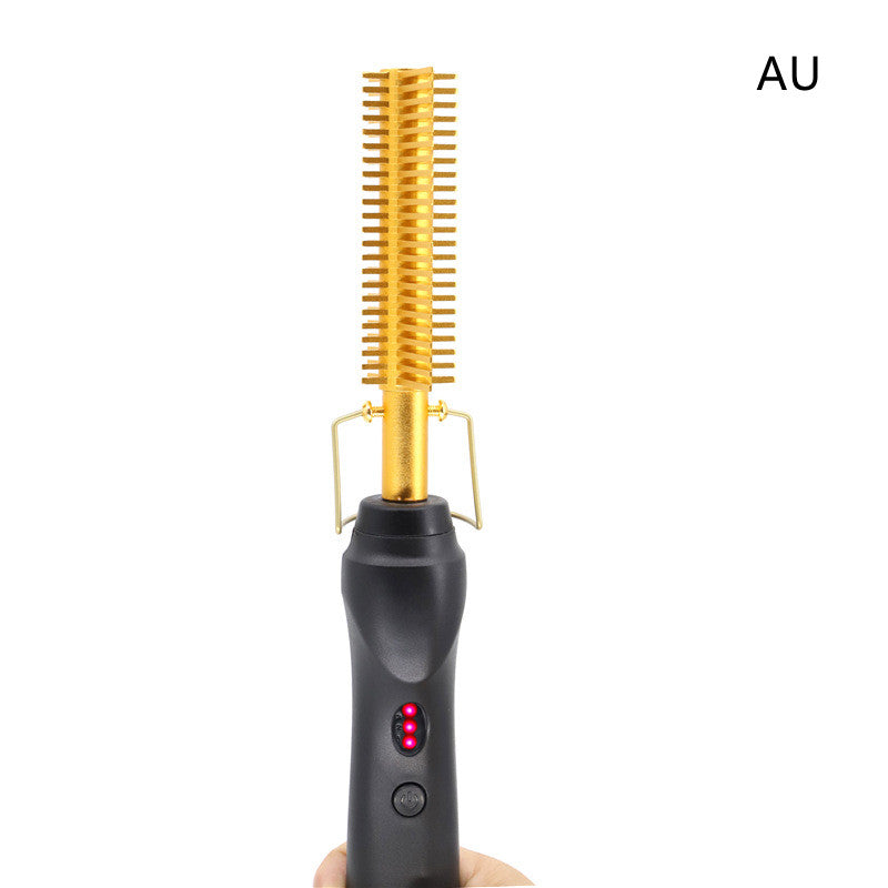 Curly Hair Wet And Dry Straight Multifunctional Electric Hair Straightening Comb