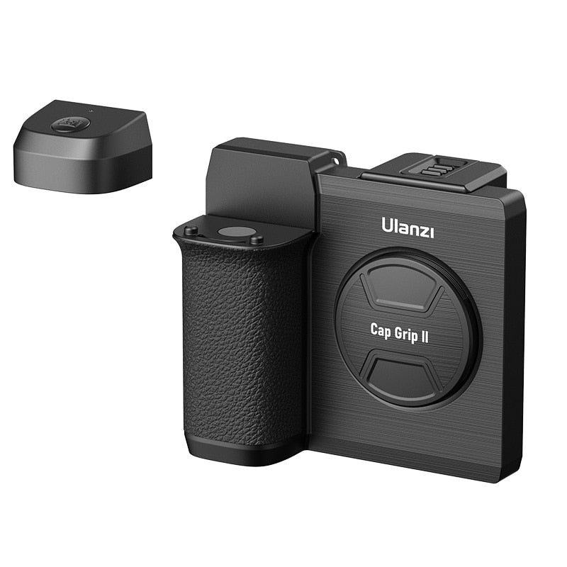 ULANZI CapGrip Wireless Bluetooth Phone Clamp With Remote Controller Handle Grip Selfie Clamp For iPhone 13 12 12Pro Max Samsung