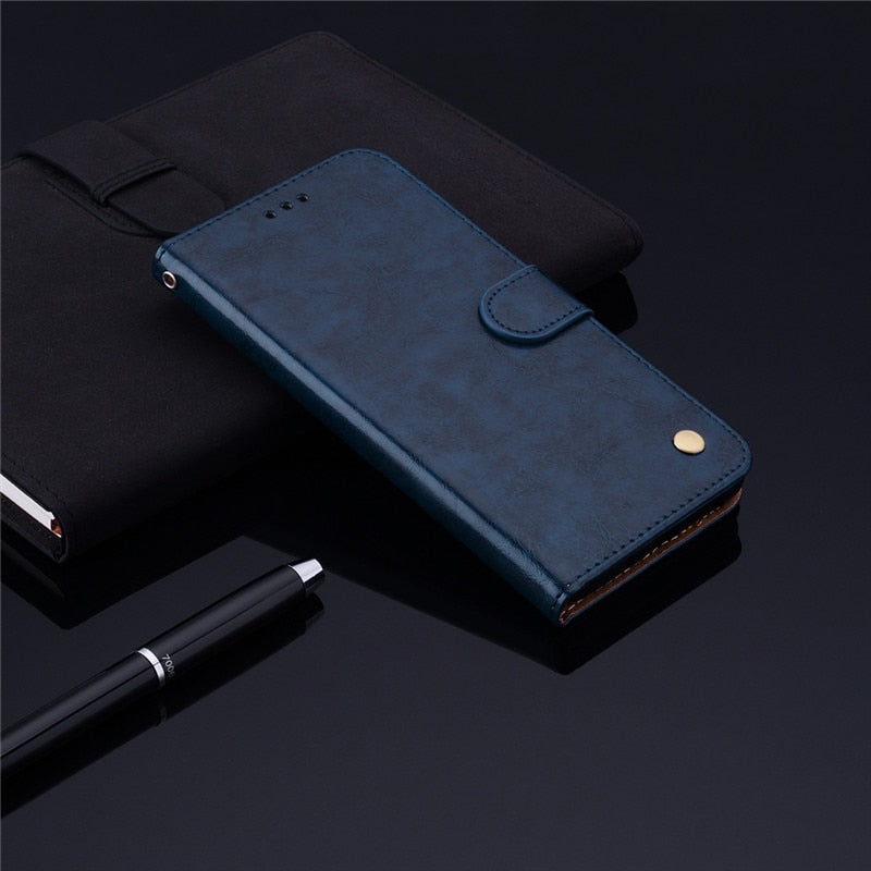 For Huawei P Smart FIG-LX1 Case Magnetic Leather Wallet Flip Card Hold Phone Case For Huawei P Smart 2018 Psmart Cover Coque