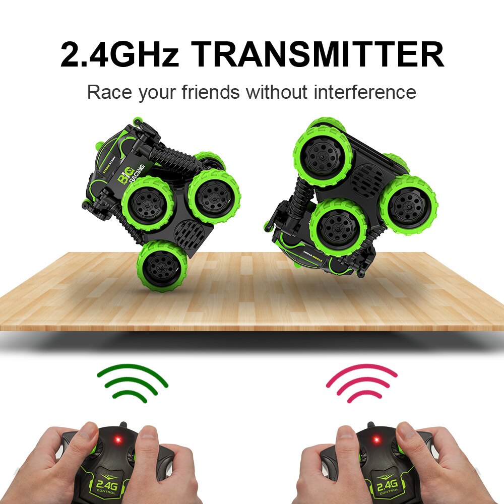 Sinovan Electric RC Car Remote Control Toy Cars Off-Road Car Radio Stunt car Controlled Drive Toys For Boys Kids Suprise Gift