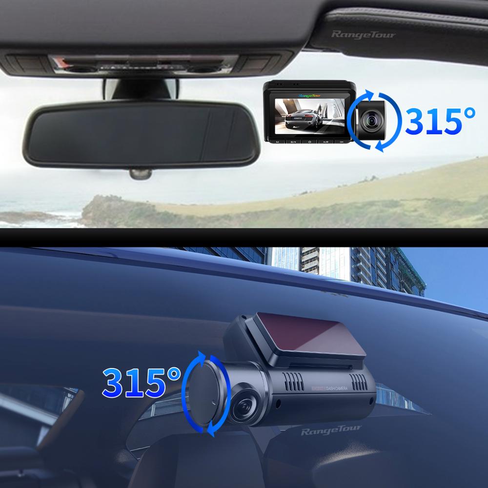 2 Cameras Car DVR WiFi ADAS Dash Cam Dual Lens 1080P+1080P Support Reverse Image Vehicle Car Camera Driving Recorder