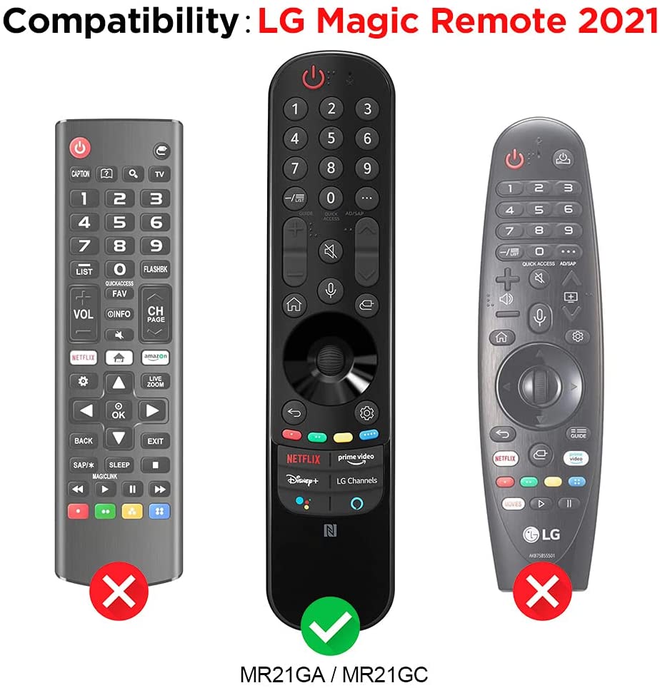 Silicone Protective Remote Control Covers For LG Smart TV AN-MR21 AN-MR21GC For LG OLED TV Magic Remote AN MR21GA Remote Case