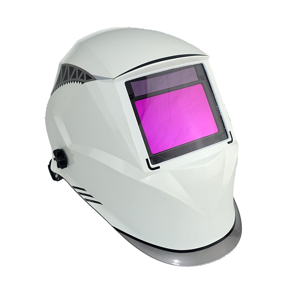 Professional Welding Helmet 100*65mm 1111 4 Sensors Grinding DIN 3/4-13 MMA MIG TIG EN379 Solar Auto Darkening Welding Mask