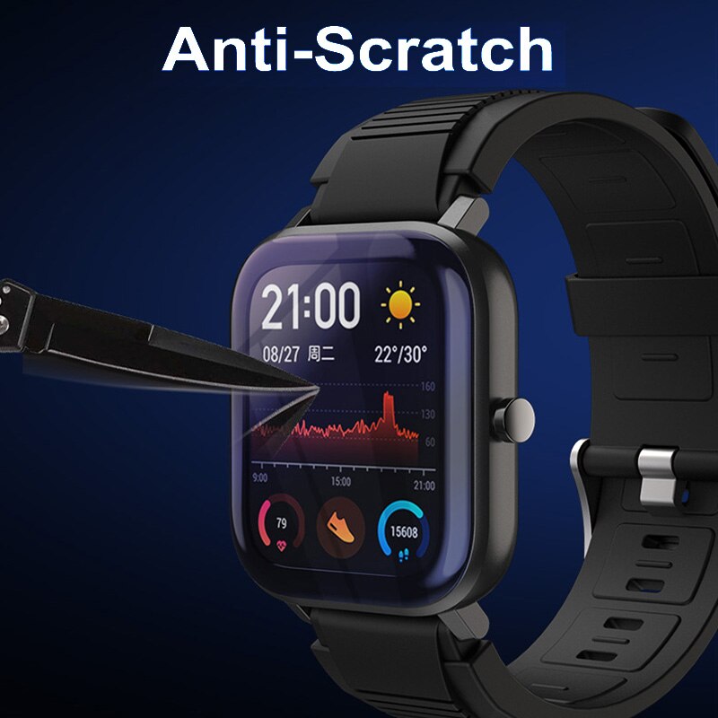 Amazfit GTS Case protector with Film for Xiaomi amazfit GTS Glass Accessories Bumper Screen Protection Protective Shell Case