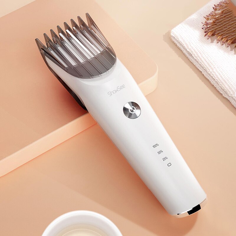Xiaomi Mijia Electric Hair Clipper Xiaomi Home Men Hair Cutter Trimmer Barber Professional Ultra-thin Ceramic Blade USB