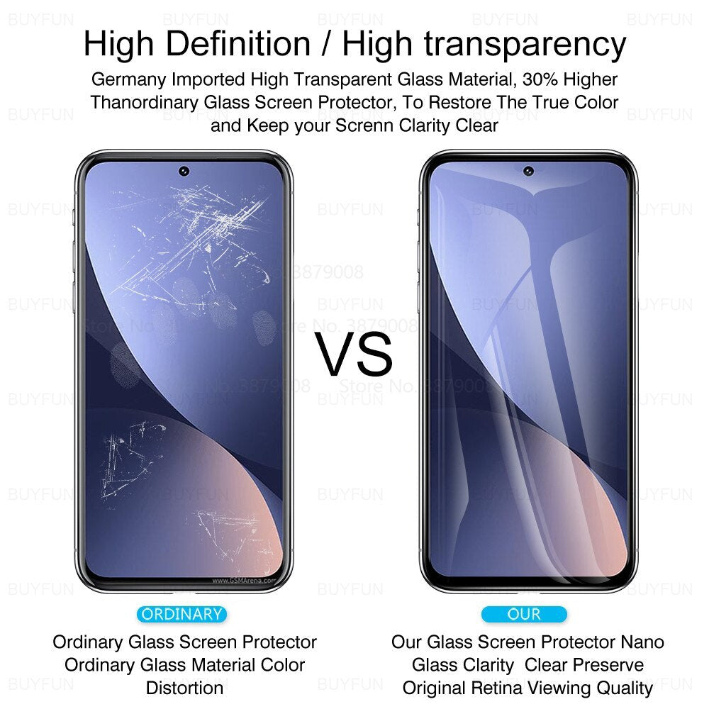 For Xiaomi mi12 12 x pro screen protector mi 12x 12pro protective glass xaomi xiomi 12 camera lens tempered glas protection film