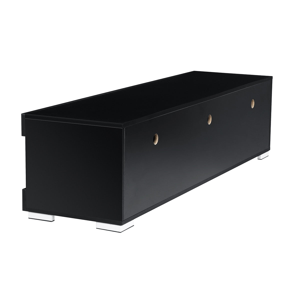 57'' TV Cabinet Modern LED TV Stands Living Room Furniture Detachable TV Unit Bracket with 6 Open Drawers Home Furnishings