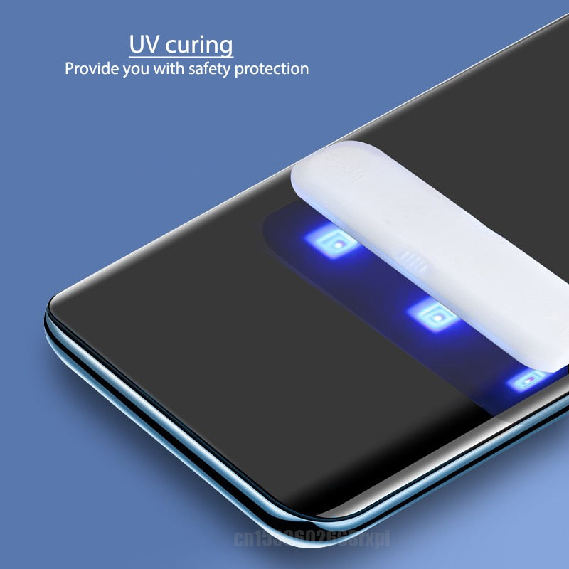 UV Tempered Glass For Xiaomi Mi 10 11 Pro Screen Protector Ultra Note10 Lite Mi10 Mi11 Note 10 Xiaomi11 Xiaomi10 Lens Protection