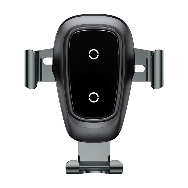 Baseus Qi Wireless Charger Car Phone Holder For iPhone Samsung Huawei Air Vent Mount Phone Car Holder Stand Bracket Car Accesori