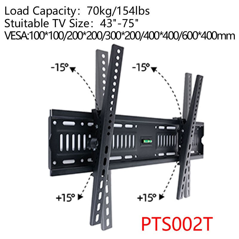 Full Motion TV Wall Mount Fit for 10-70 Inch TVs Dual Articulating Arm Tilt Swivel Bracket TV support LED LCD Monitor Mount
