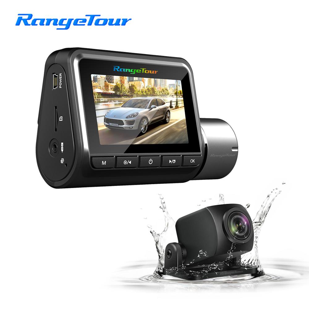 Dual Dash Cam 1080P Front & Rear - WiFi ADAS Car DVR Camera with Night Vision & G-Sensor