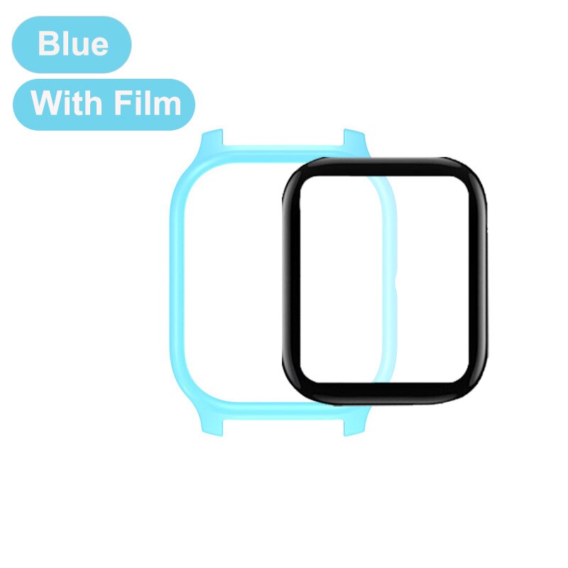 Amazfit GTS Case protector with Film for Xiaomi amazfit GTS Glass Accessories Bumper Screen Protection Protective Shell Case