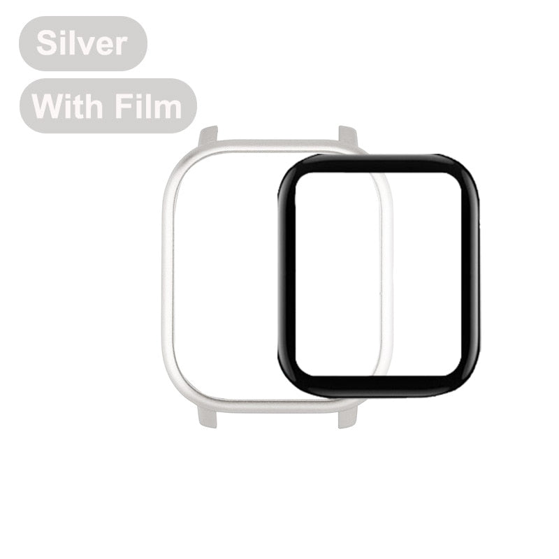 Amazfit GTS Case protector with Film for Xiaomi amazfit GTS Glass Accessories Bumper Screen Protection Protective Shell Case