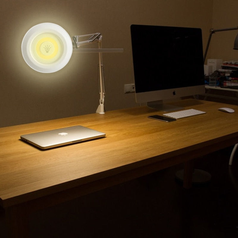 GHC Remote Lamp Kitchen Led Bedroom Closets Light Armarios De Dormitorio Led Light Cob Under Cabinet Night Light Remote Control