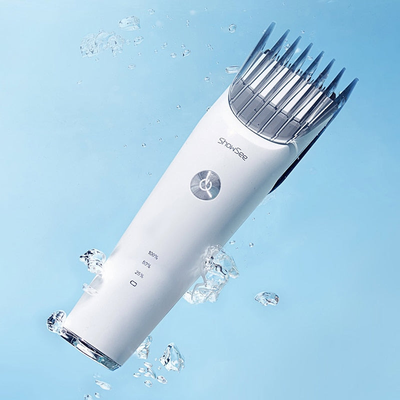 Xiaomi Mijia Electric Hair Clipper Xiaomi Home Men Hair Cutter Trimmer Barber Professional Ultra-thin Ceramic Blade USB