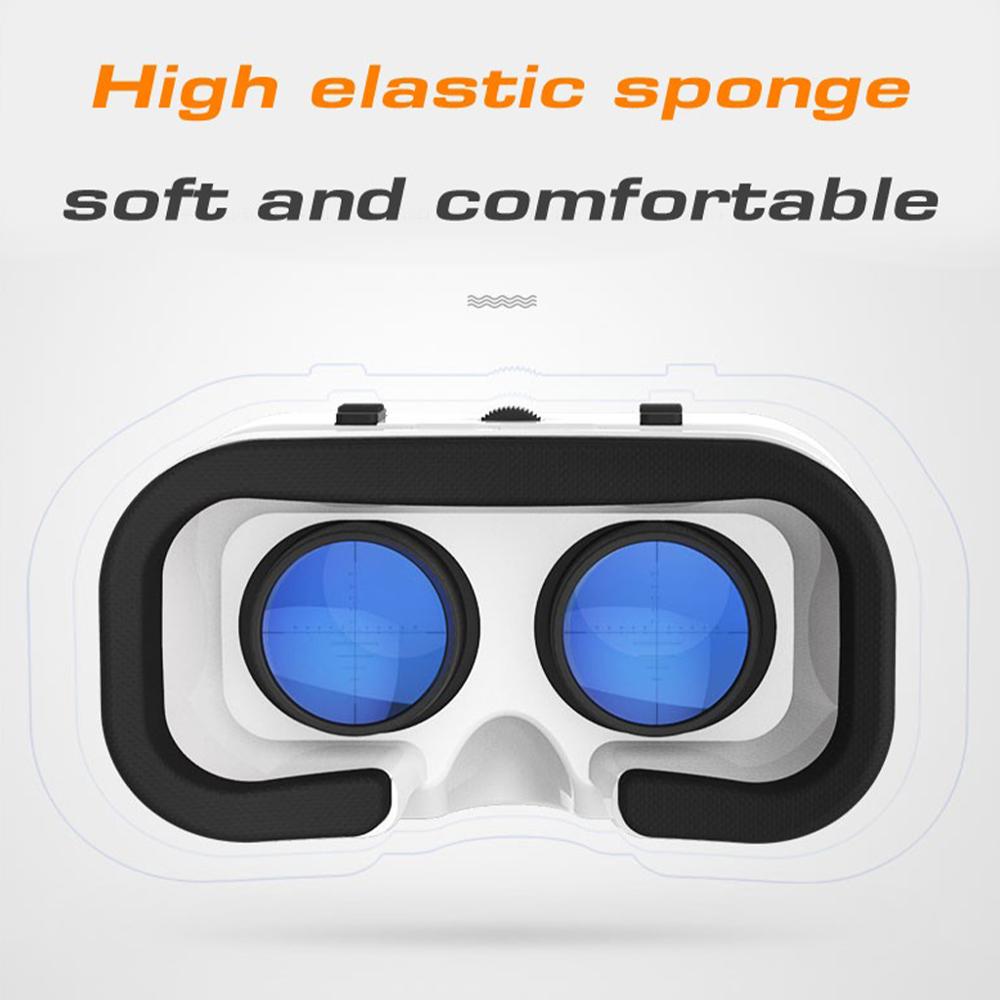 VR SHINECON VR Glasses Universal Virtual Reality Glasses for Mobile Games 360 HD Movies Compatible with 4.7-6.53'' Smartphone