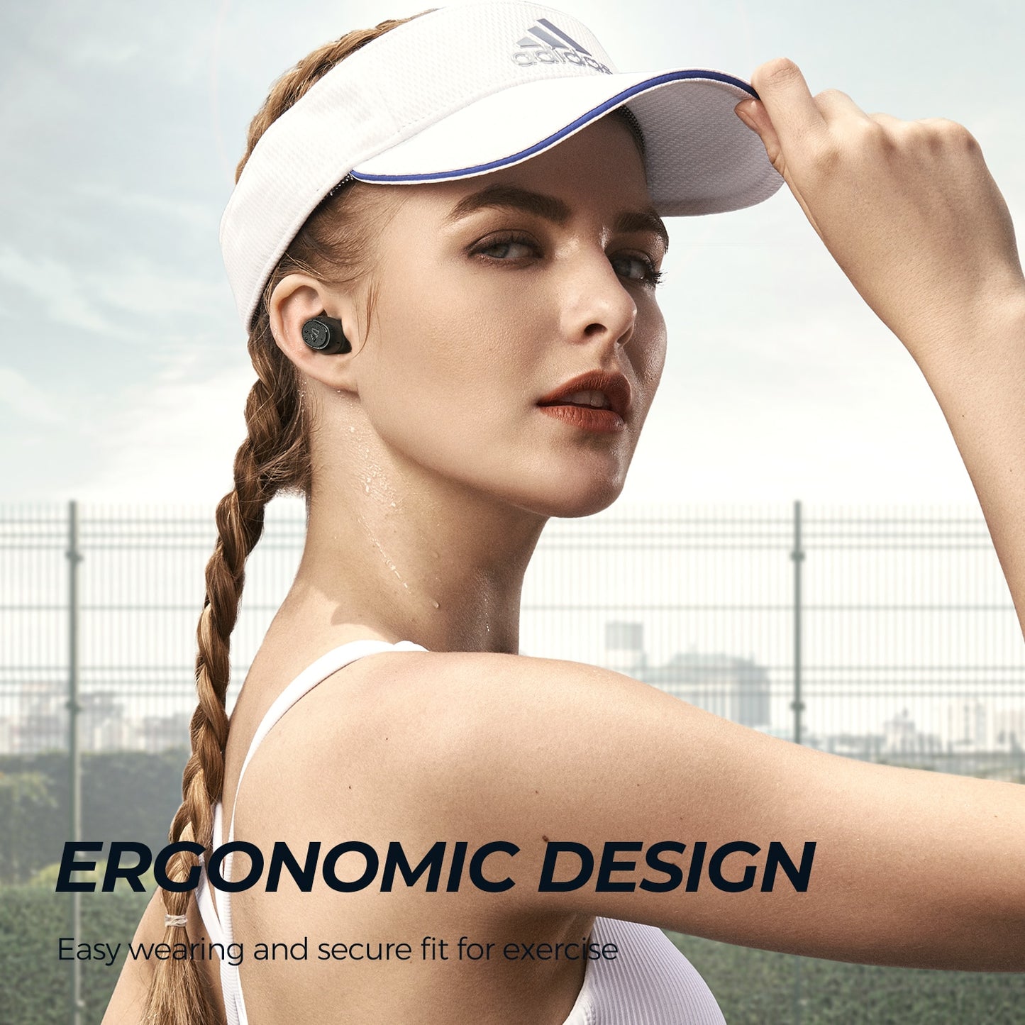 SoundPEATS Wireless Earbuds Bluetooth 5.0 in-Ear Stereo TWS Sports Earphones IPX7 waterproof Monaural/Binaural Calls