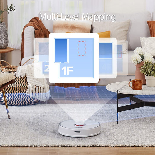 Roborock-Robot aspirador S7 para el hogar, aspiradora para barrer, lavar y fregar, succión ciclónica de 2500PA APP for XIAOMI