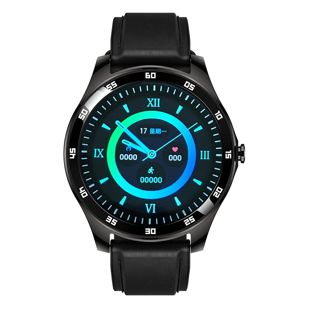 Rogbid Smartwatch GT New 2021 Touch Smart Watches Men Waterproof with Metal Frame Sleep Fitness Tracker Clock For Android IOS