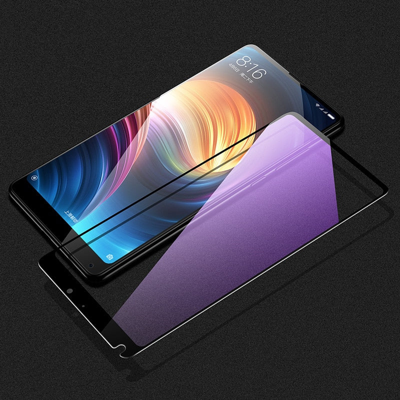 ESR for Xiaomi Mi MIX 2 2S Tempered Glass Anti Blue-ray Full Cover Screen Protector for xiaomi mix 2s mix 3 mi 6 8 9 se 10 pro