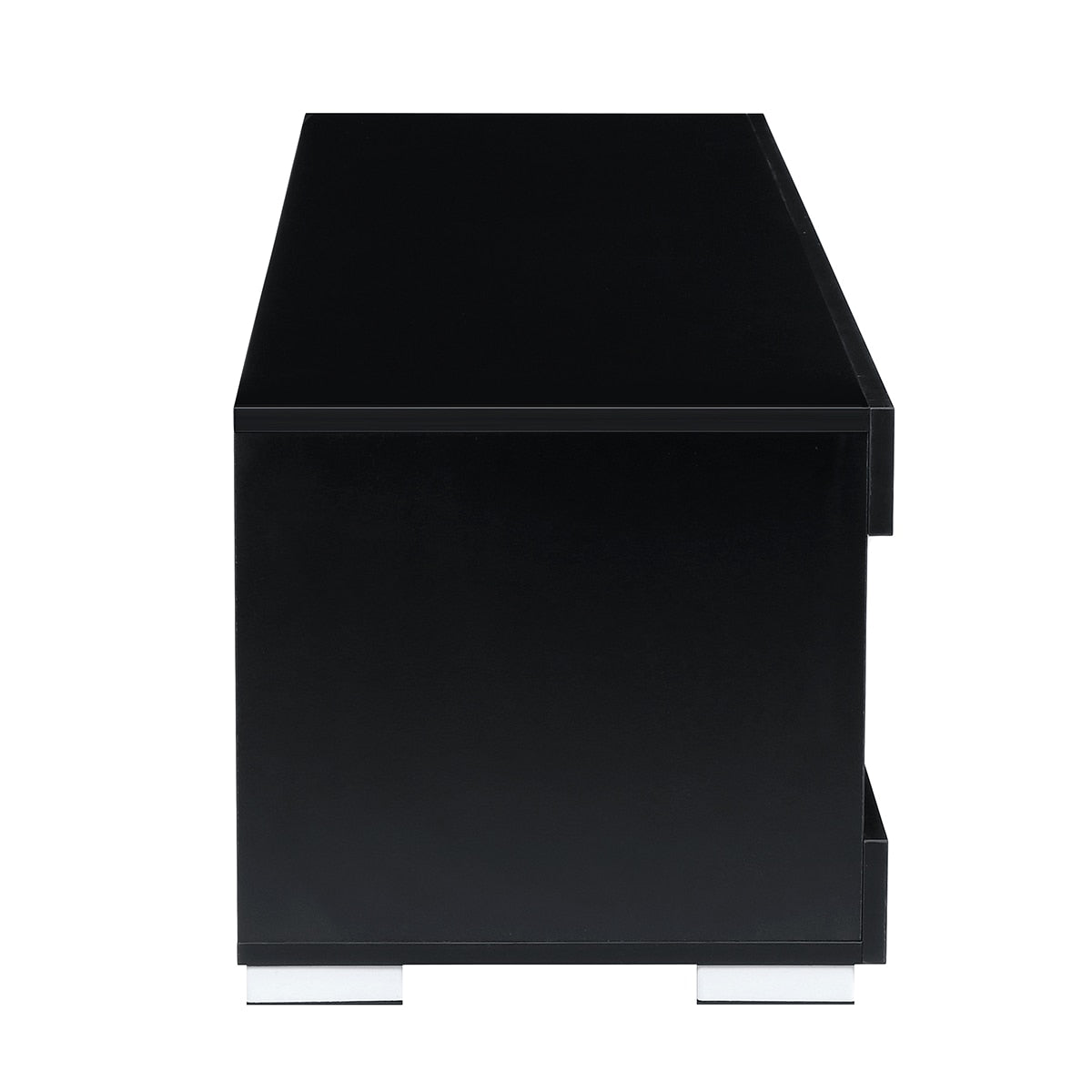 57'' TV Cabinet Modern LED TV Stands Living Room Furniture Detachable TV Unit Bracket with 6 Open Drawers Home Furnishings