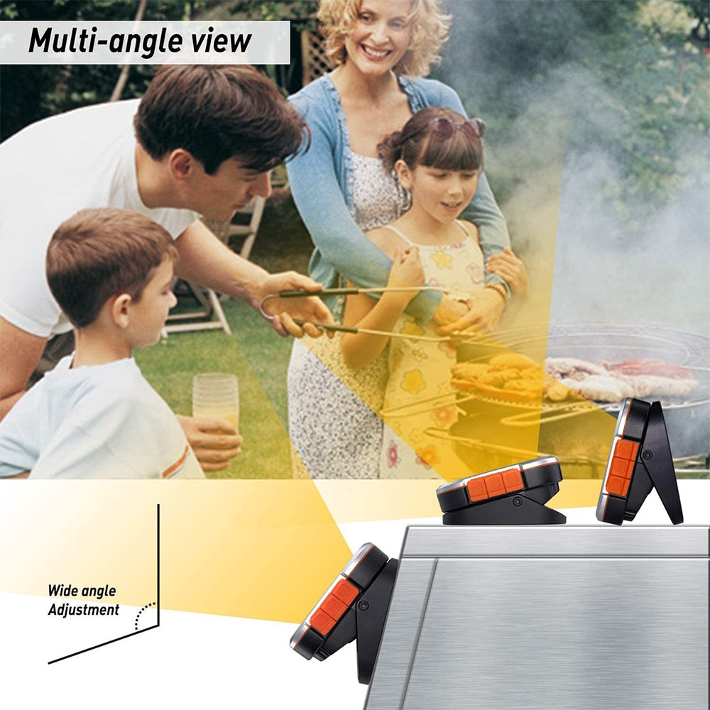 AidMax WR01 Digital Wireless BBQ Meat Thermometer Grill Oven Thermomet With Stainless Steel Probe Cooking Kitchen Thermometer