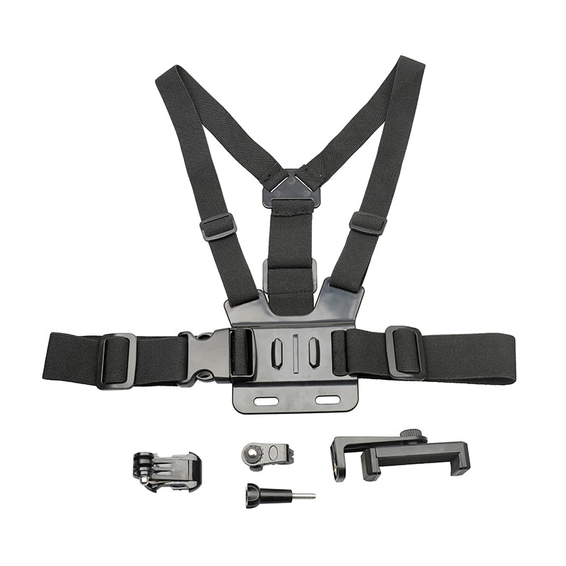 Universal Cell Phone Chest Mount Harness Strap Holder Mobile Phone Clip for Smartphone POV Video Outdoor GoPro SJCAM YI shooting