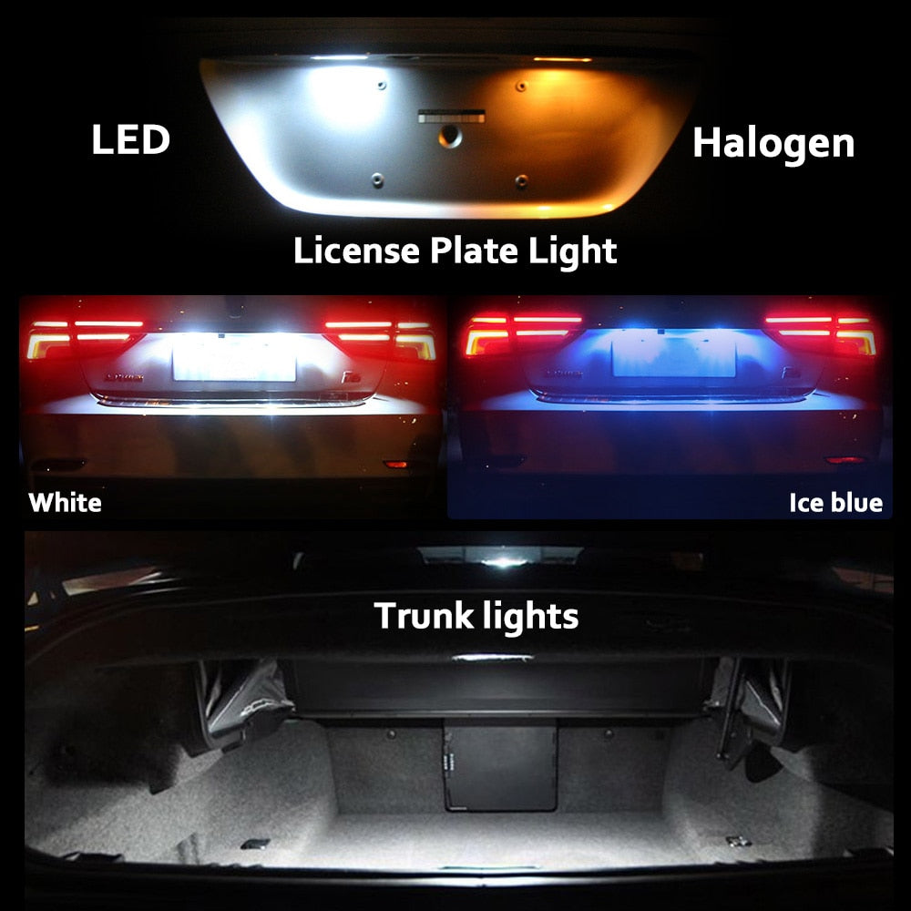 MDNG Canbus Car Bulbs LED Interior Dome Door Light Kit For Mercedes Benz C E S M Class W202 W203 W204 W210 W211 W212 W220 W221