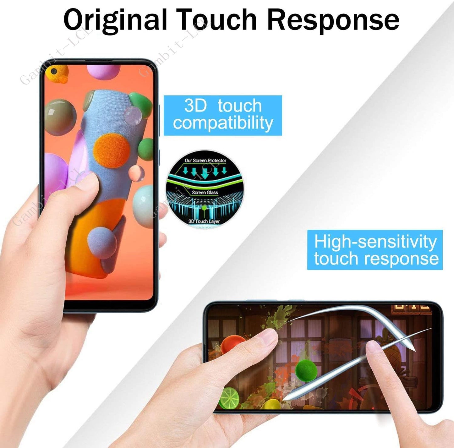 3Pcs Protection Glass For Xiaomi Mi 11 Lite 4G 5G 10i 11X Pro 10 Youth 10T 5G Tempered Screen Protective Protector Cover Film