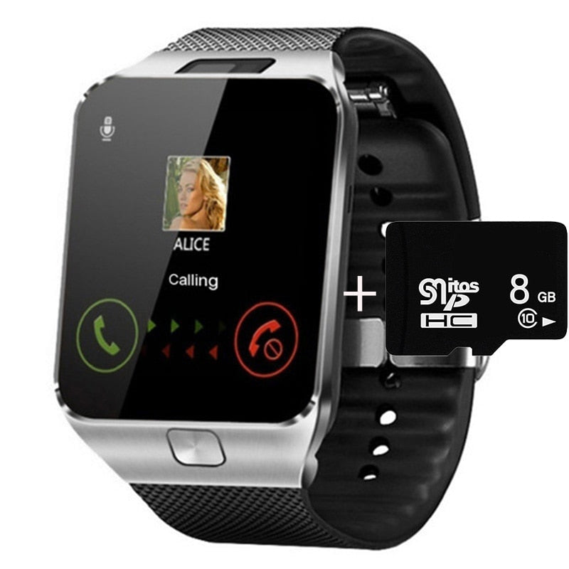 Bluetooth DZ09 Smart Watches For Men Relogio Android smartwatch Phone Fitness Tracker Reloj Smart Watches subwoofer Wrist Watch