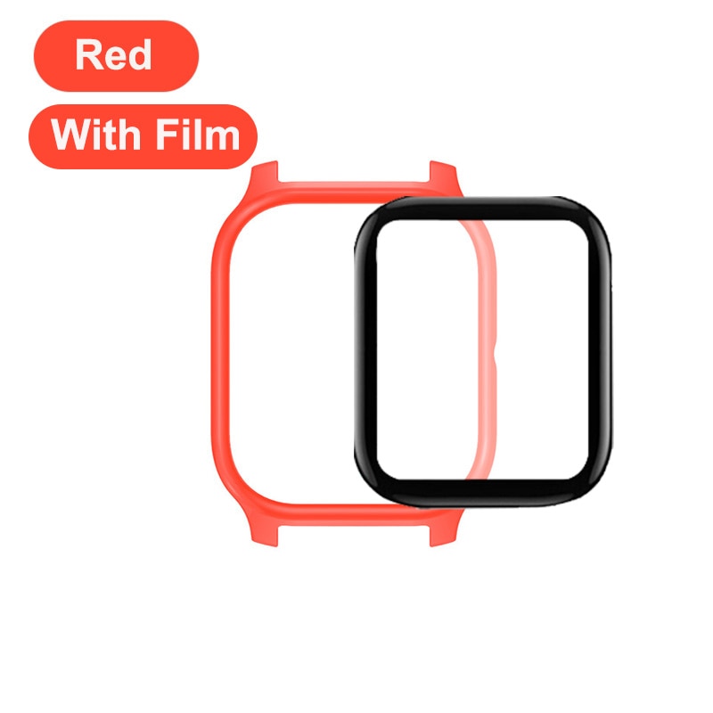 Amazfit GTS Case protector with Film for Xiaomi amazfit GTS Glass Accessories Bumper Screen Protection Protective Shell Case
