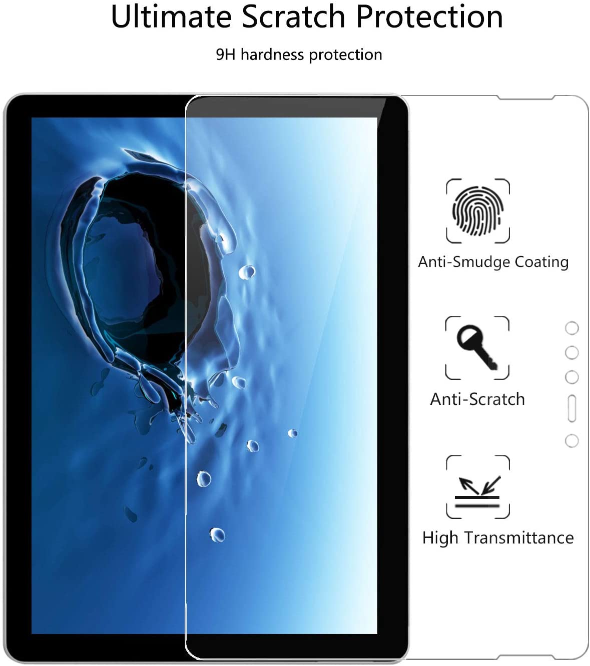 2PCS screen protector for Xiaomi mipad Mi pad 4 8.0 glass film tempered glass screen protection