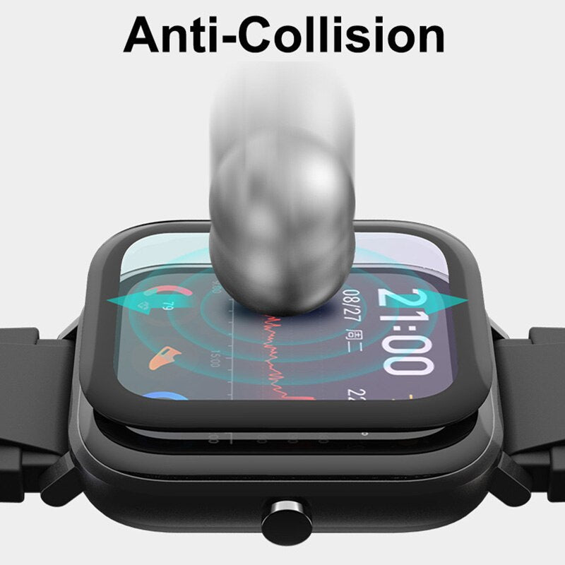 Amazfit GTS Case protector with Film for Xiaomi amazfit GTS Glass Accessories Bumper Screen Protection Protective Shell Case