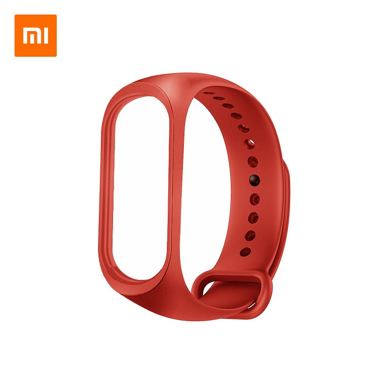 Xiaomi Mi Band 4 NFC Original Wrist Strap TPU Black Blue Orange Wine-red Pink Mi Band 3 4 Charging Cable Smart Accessories