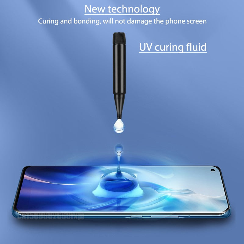 UV Tempered Glass For Xiaomi Mi 10 11 Pro Screen Protector Ultra Note10 Lite Mi10 Mi11 Note 10 Xiaomi11 Xiaomi10 Lens Protection