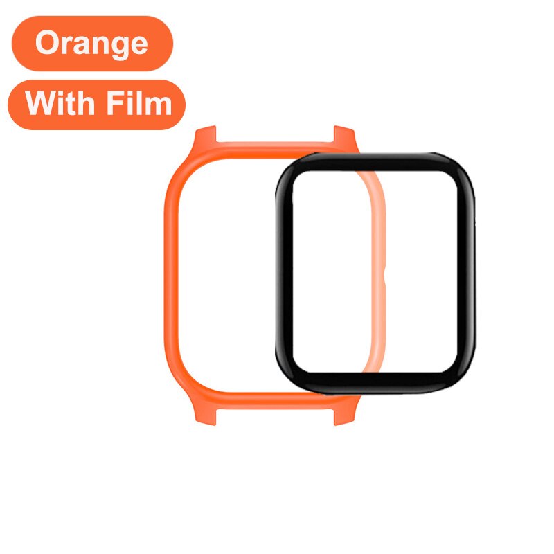 Amazfit GTS Case protector with Film for Xiaomi amazfit GTS Glass Accessories Bumper Screen Protection Protective Shell Case