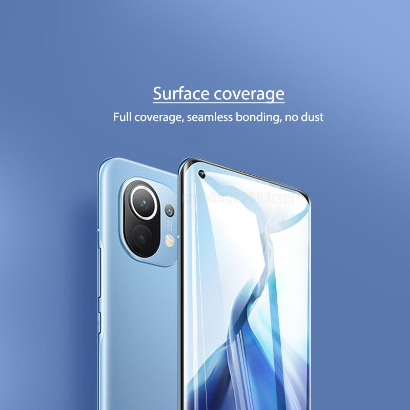 UV Tempered Glass For Xiaomi Mi 10 11 Pro Screen Protector Ultra Note10 Lite Mi10 Mi11 Note 10 Xiaomi11 Xiaomi10 Lens Protection