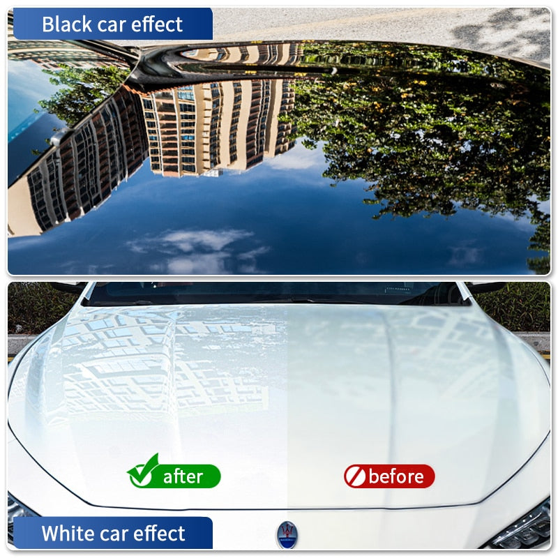 Revestimiento de cerámica para el cuidado de la pintura hidrocromo del coche, capa rápida Nano superior, protección de detalles de polímero, cera líquida, HGKJ S6, 9H