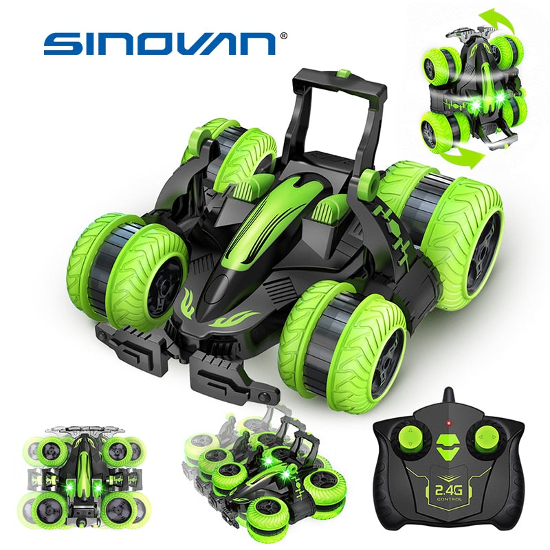 Sinovan Electric RC Car Remote Control Toy Cars Off-Road Car Radio Stunt car Controlled Drive Toys For Boys Kids Suprise Gift