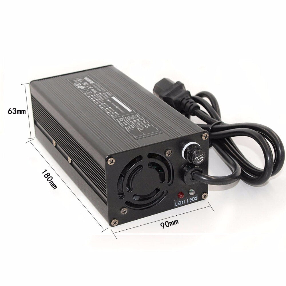 29.2V 12A charger 24V 12A LiFePO4 Battery Charger 29.2V Fast Charger For 8S 24V LiFePO4 Battery pack charger