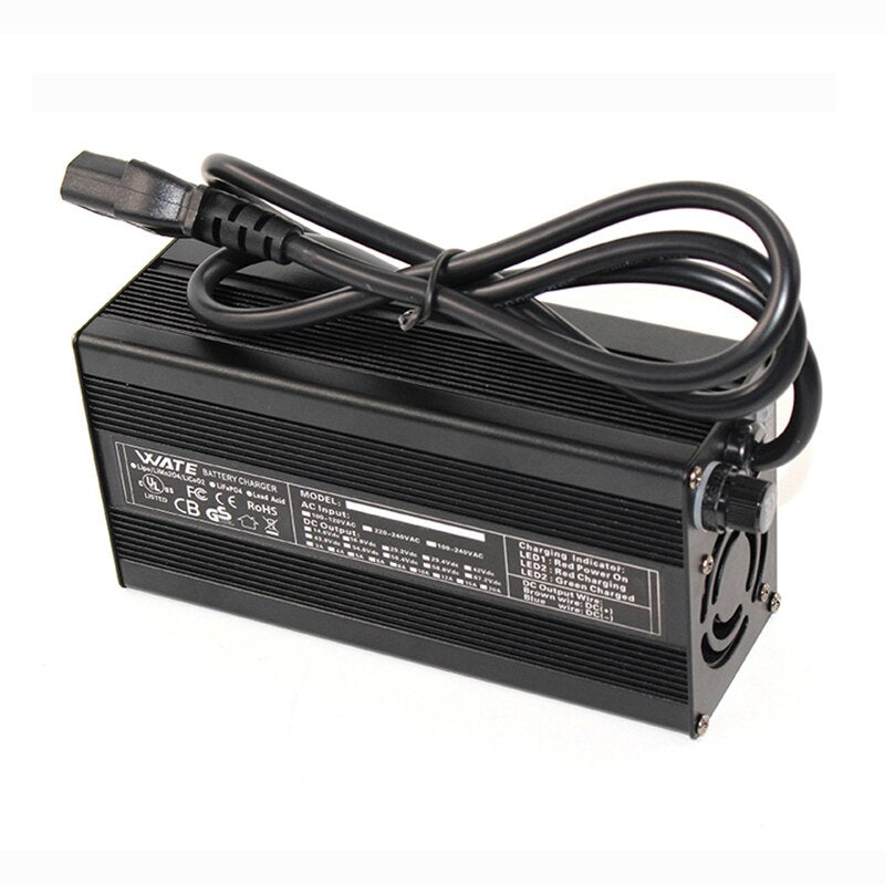 29.2V 12A charger 24V 12A LiFePO4 Battery Charger 29.2V Fast Charger For 8S 24V LiFePO4 Battery pack charger