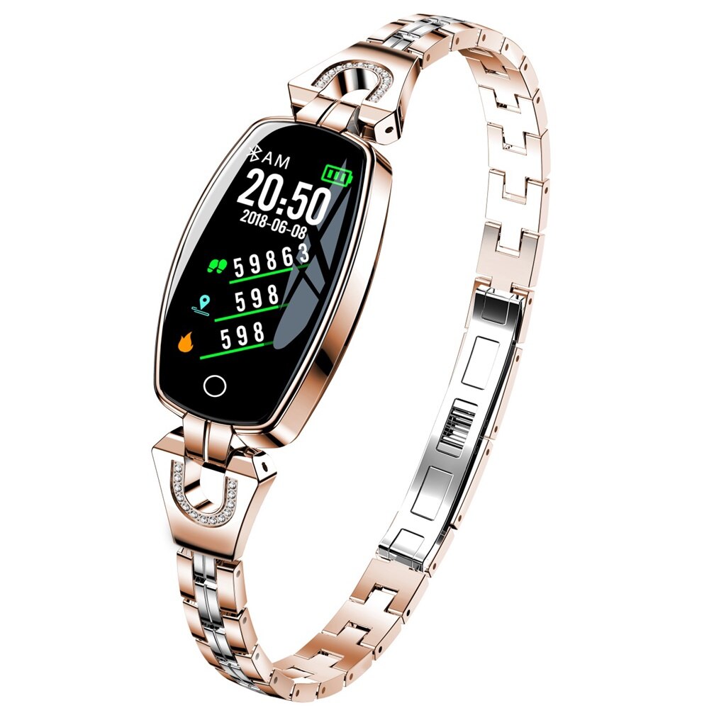 696 H8 women Smart Bracelet Wristband Blood Pressure Heart Rate Monitor Fitness Tracker Waterproof Smart Band Female Smartwatch