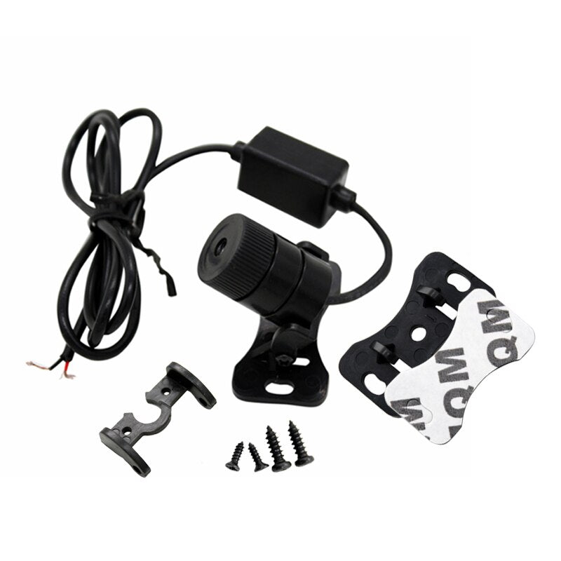 HAUSNN Cross Star Anti Collision Rear-end Car Laser Tail Fog Light Auto Brake Parking Lamp Rearing Warning Light Car Styling